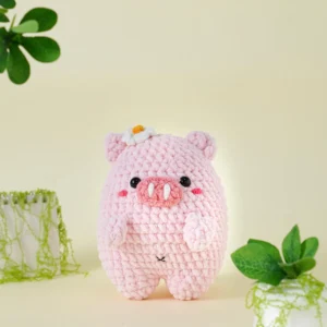 Receita Porco Amigurumi