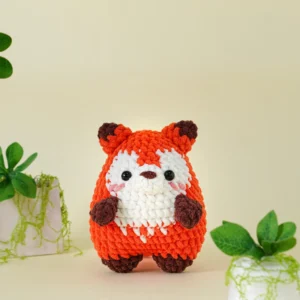 Receita Raposa Amigurumi