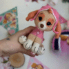 Receita Skye Patrulha canina  Amigurumi