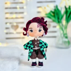 Receita Tanjiro Amigurumi