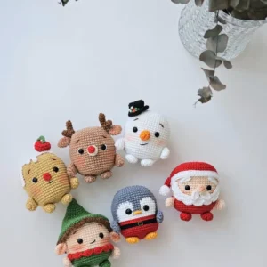 Tradução Enfeite de Natal - Amigurumi