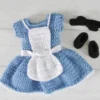 Receita Vestido Alice Amigurumi