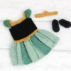 Receita Vestido Anna Amigurumi