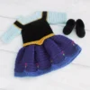 Receita Vestido Anna Amigurumi