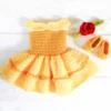 Receita Vestido Bella Amigurumi