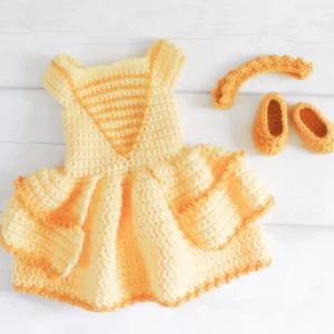 Receita Vestido Bella Amigurumi