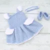 Receita Vestido Cinderela Amigurumi