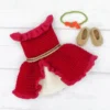 Receita Vestido Elena Amigurumi