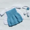 Receita Vestido Elsa Amigurumi