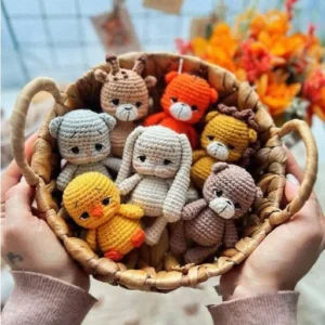 Receita Bichinhos Fazendinha Amigurumi
