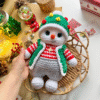 Receita Boneco de Neve Amigurumi