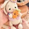 Receita Coelha Amigurumi