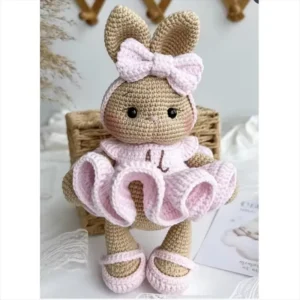 Receita Coelha Amigurumi