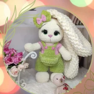 Receita Coelha Amigurumi