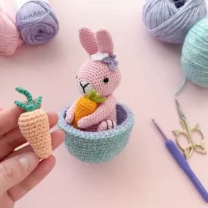 Receita Coelho no Ovo Amigurumi