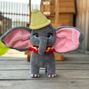 Receita Dumbo Amigurumi