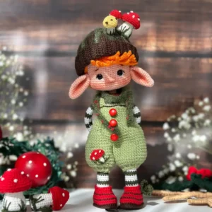 Receita Elfo Amigurumi