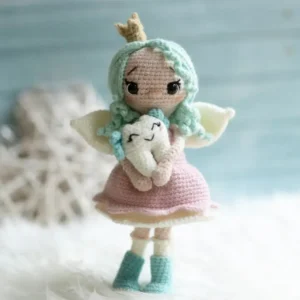 Receita Fada do dente Amigurumi
