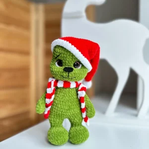 Receita Grinch Amigurumi