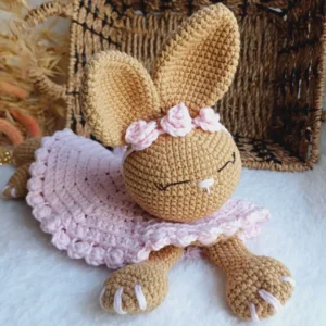 Receita Naninha Coelha Amigurumi
