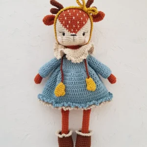 Receita Rena Amigurumi