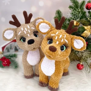 Receita Rena Amigurumi