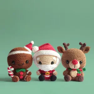 Receita Turma Natalina Amigurumi
