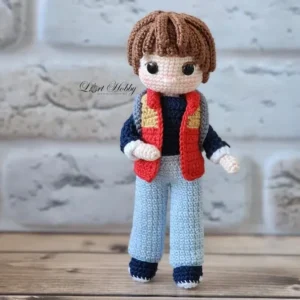 Receita Will Stranger Things Amigurumi