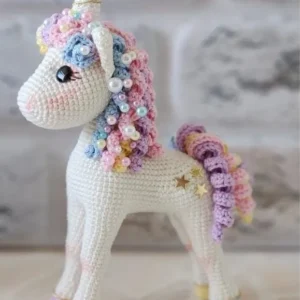 Tradução Unicórnio - Amigurumi