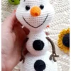 Receita Olaf Amigurumi