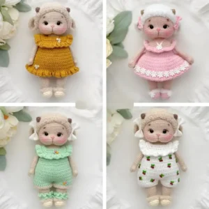 Receita Ovelhas Amigurumi