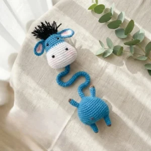 Receita Burro Bisonho Chaveiro Bolsa Amigurumi