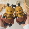 Receita Abelha Amigurumi