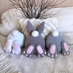 Receita Almofada Coelho Amigurumi