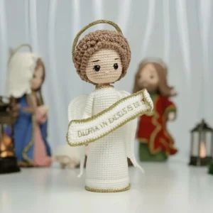 Receita Anjo Amigurumi