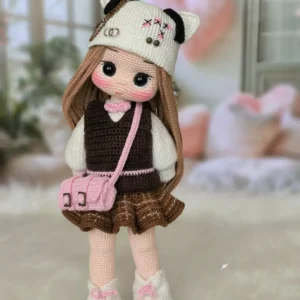 Receita Boneca Amigurumi