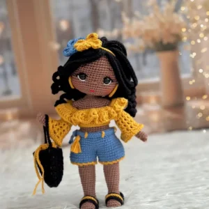 Receita Boneca Amigurumi
