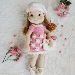 Receita Boneca Amigurumi