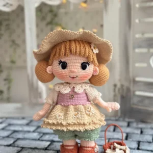 Receita Boneca Amigurumi