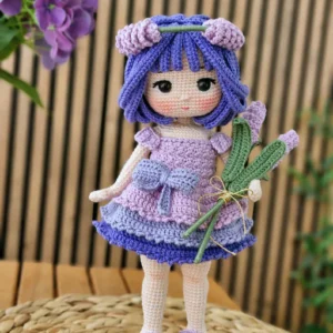 Receita Boneca Lavinia Amigurumi