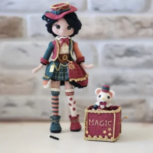 Receita Boneca Magica Amigurumi