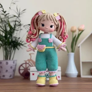 Receita Boneca Miraya Amigurumi