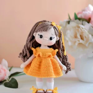 Receita Boneca Orange Amigurumi