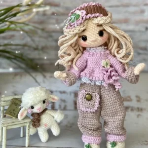 Receita Boneca e Ovelha Amigurumi