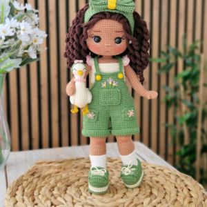 Receita Boneca e Pato Amigurumi