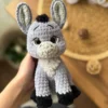 Receita Burrinho Amigurumi