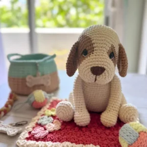 Receita Cachorro Amigurumi