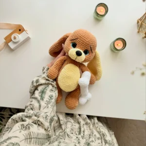 Receita Cachorro Amigurumi