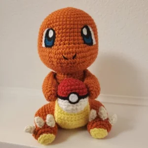 Receita Charmander Amigurumi