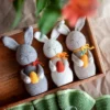 Receita Coelhinhos Amigurumi